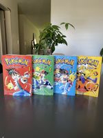 Pokémon Die Ersten Abenteuer 1-4 Manga Konvolut guter Zustan