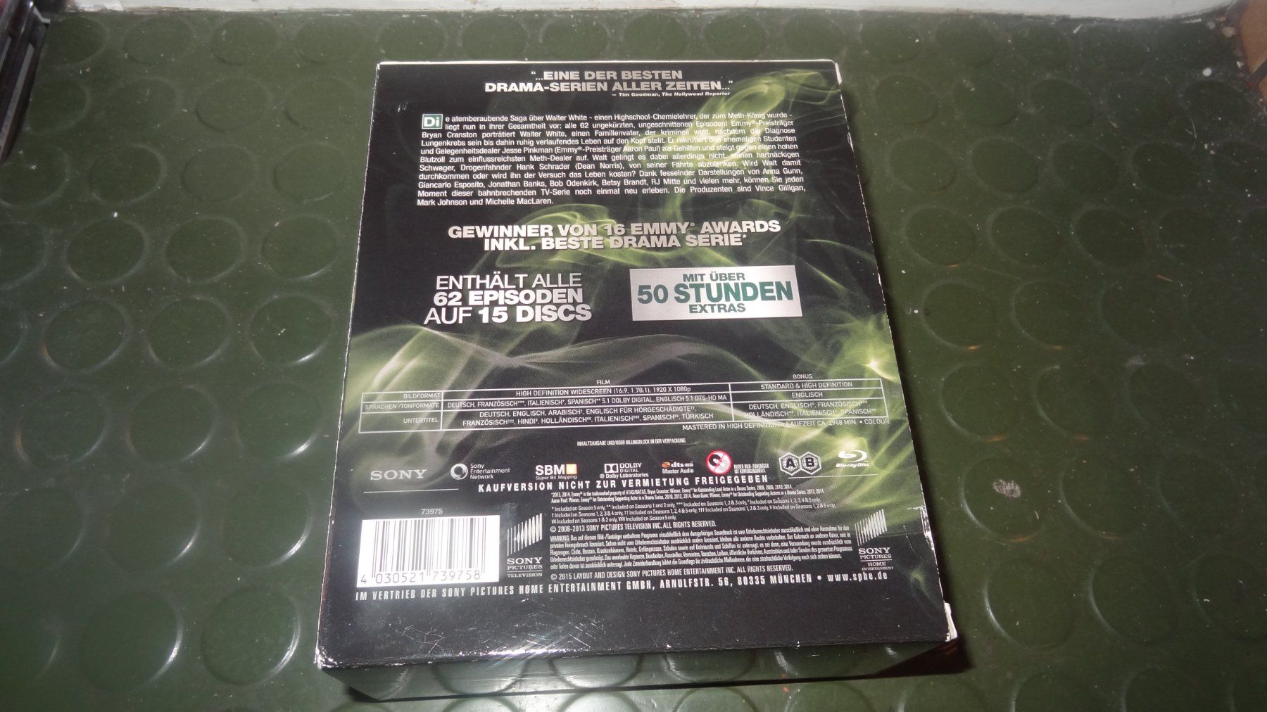 Tutti i DVDs: Breaking Bad - Die komplette Serie - Blu-ray – Usato da Olten venduto da Disc-Verkauf 1