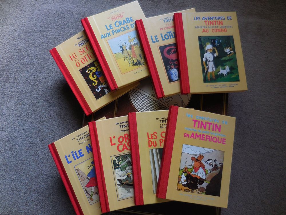 ROMBALDI NO 12 (TINTIN NOIR SUR BLANC) 8 MINI TINTIN, 1986 | Kaufen auf ...