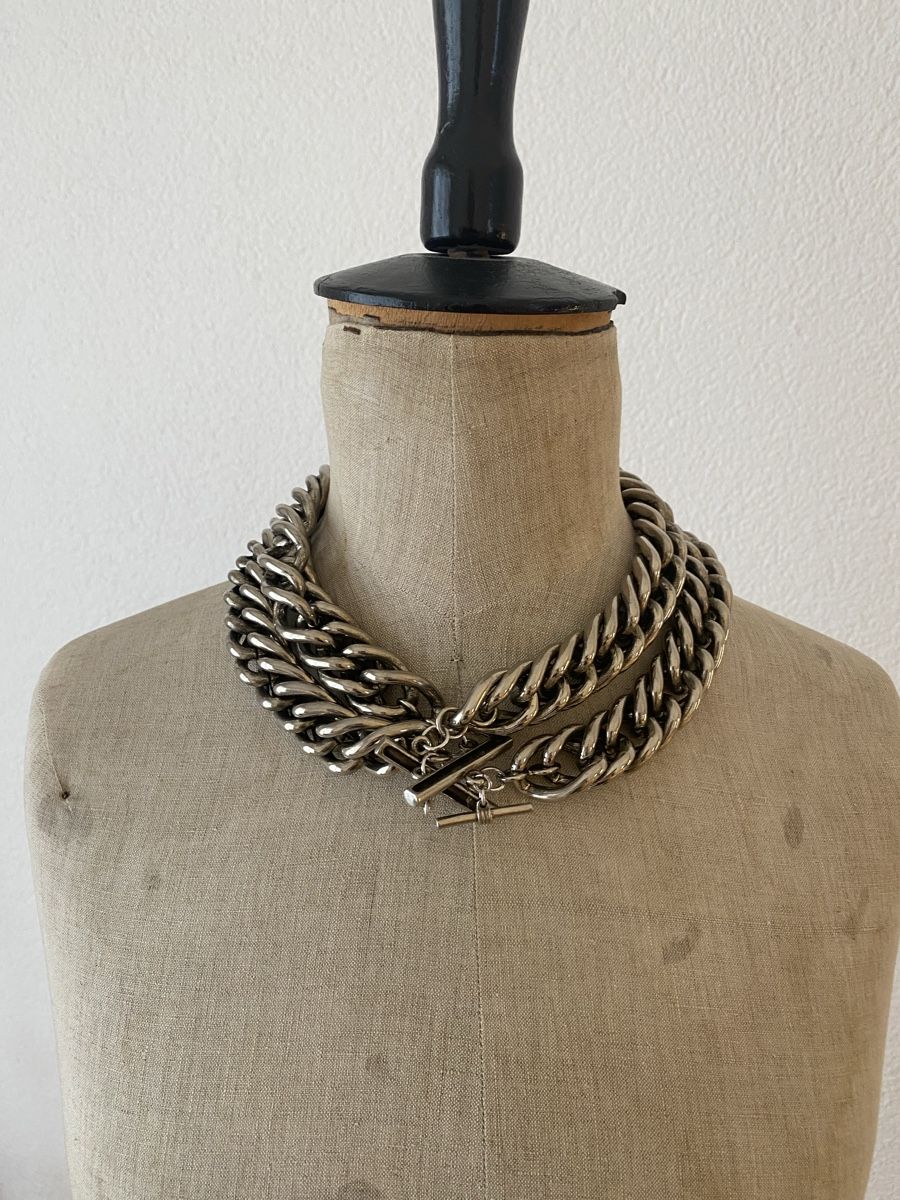 Catenine: Statement Kette, hochw. Modeschmuck, Verschluss gefunden! – Difettoso da Zürich venduto da Freuerei