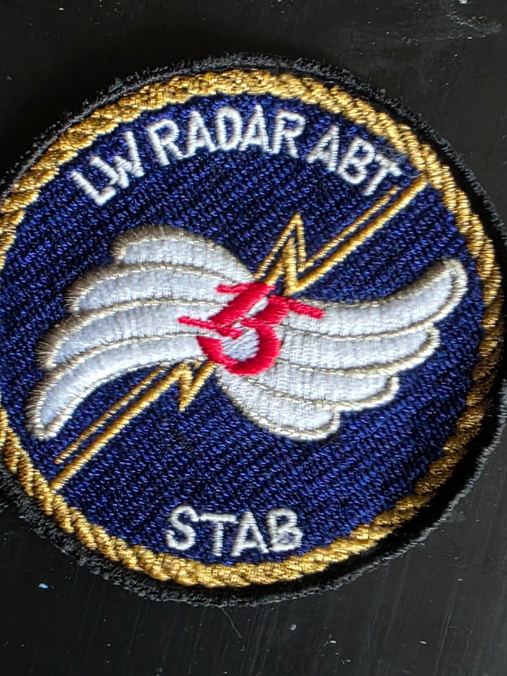 Schweizer Armee Placchette & Badge: Luftwaffe Badge LW Radar Abt 15 Stab – Usato da Nyon venduto da freetoys08