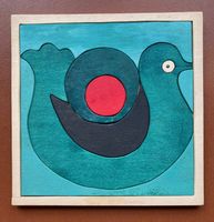 Holzpuzzle Vogel