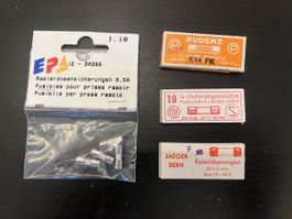 Konvolut 24x Feinsicherungen / Sicherungseinsätze – EPA, etc