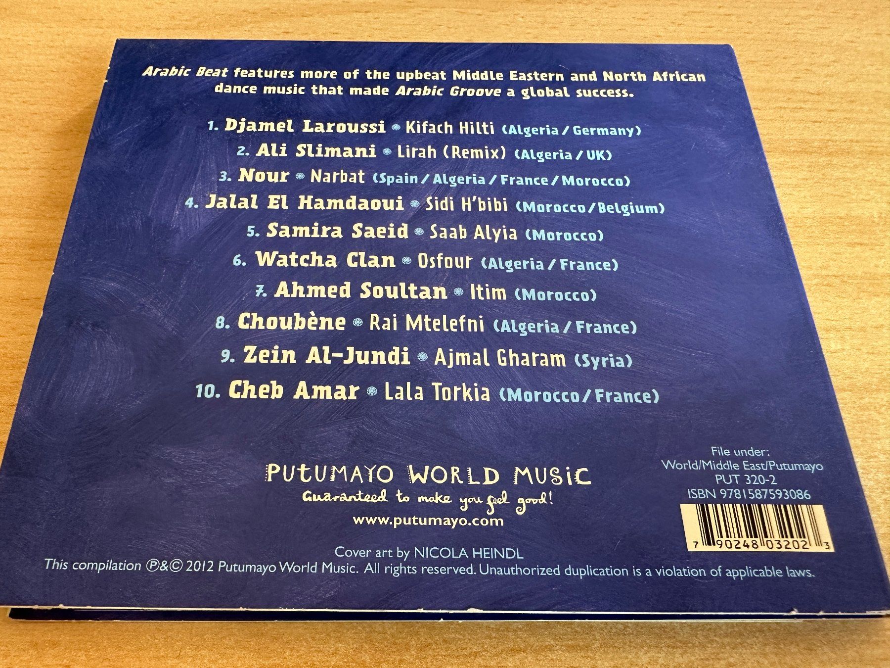 CD: Various – Arabic Beat – Usato da Rikon im Tösstal venduto da Alpenmutz 1