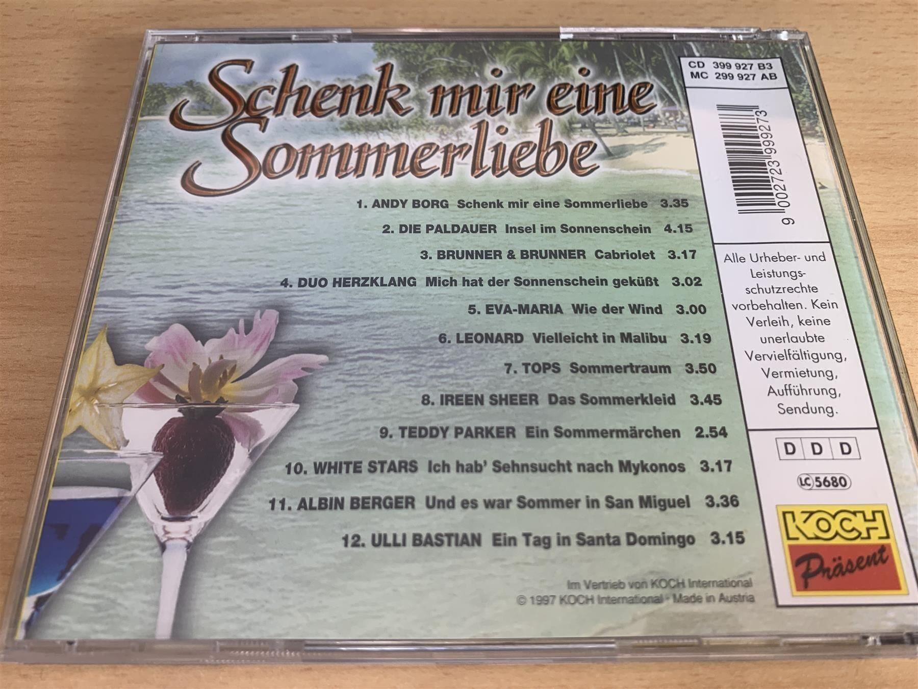 CD: Schenk Mir Eine Sommerliebe – Usato da Rikon im Tösstal venduto da Alpenmutz 1