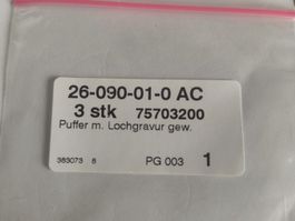 Fleischmann 75703200 Puffer mit Lochgravur
