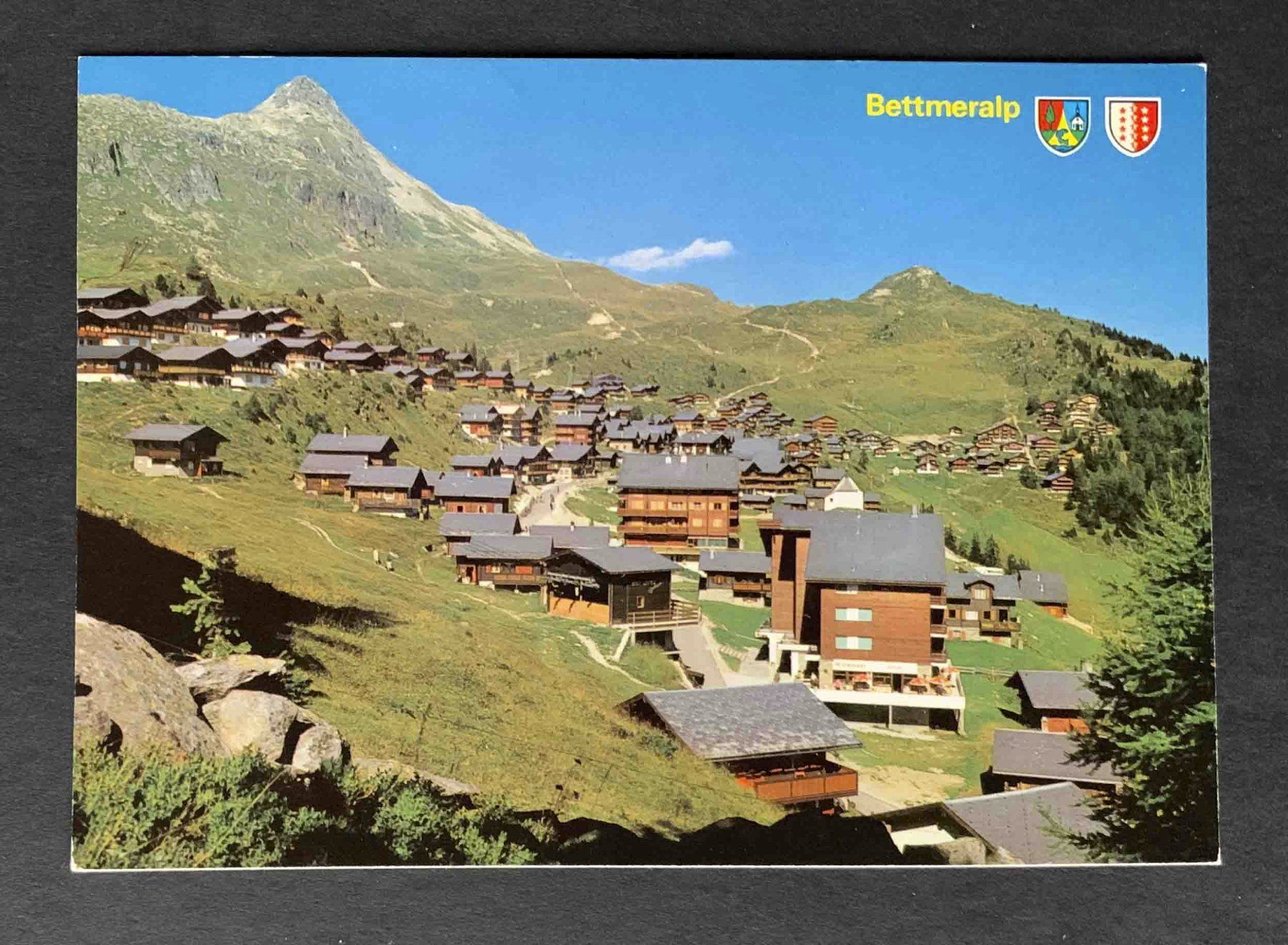 Cartoline postali: AK Bettmeralp Bettmerhorn – Usato da Goldau venduto da artelier1