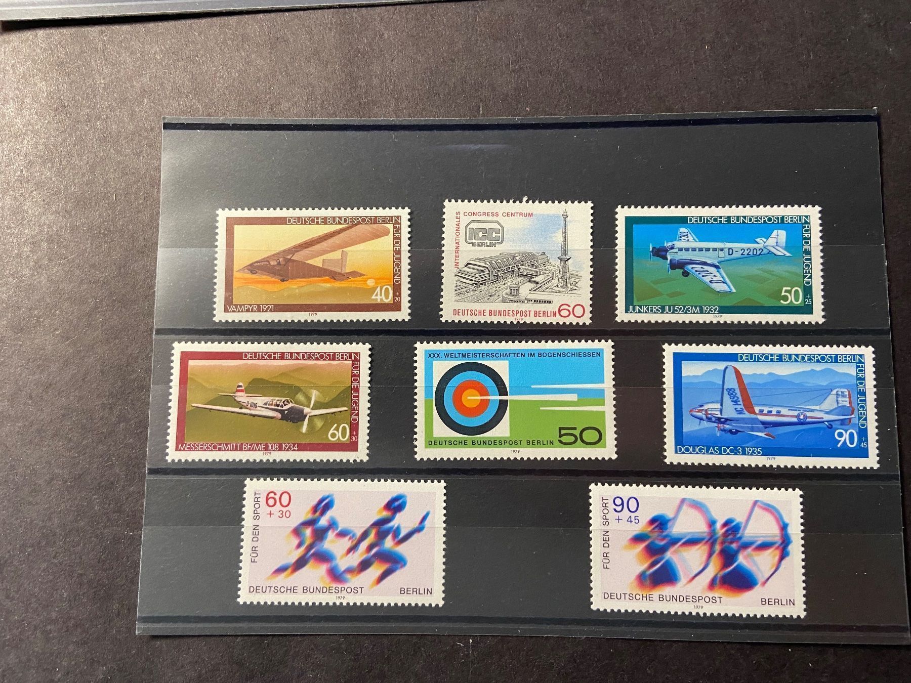 Alle Briefmarken: Berlin 1979 Jahresausgabe  ** – Gebraucht aus Wil SG von fva01 1