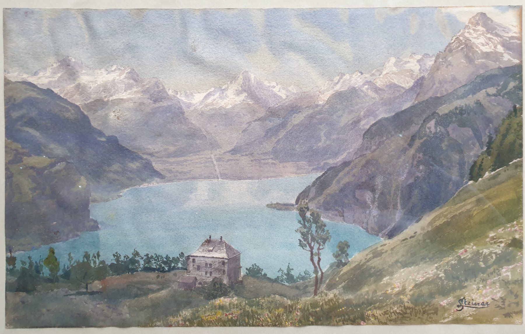 Tableaux: Aquarelle/ Leonhard Steiner – D'occasion à Zürich par B-Rock 2