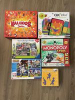 lot de jeux de société, puzzles et loisirs créatifs 