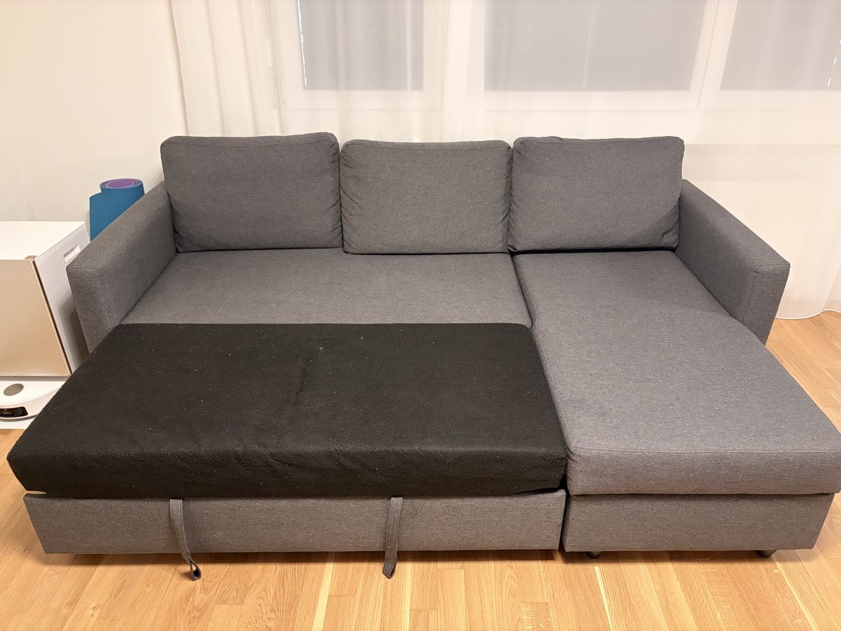 Conforama Sofas: Ecksofa grau mit Bettfunktion und Stauraum – D'occasion à Oberrohrdorf par sar_syk7 4