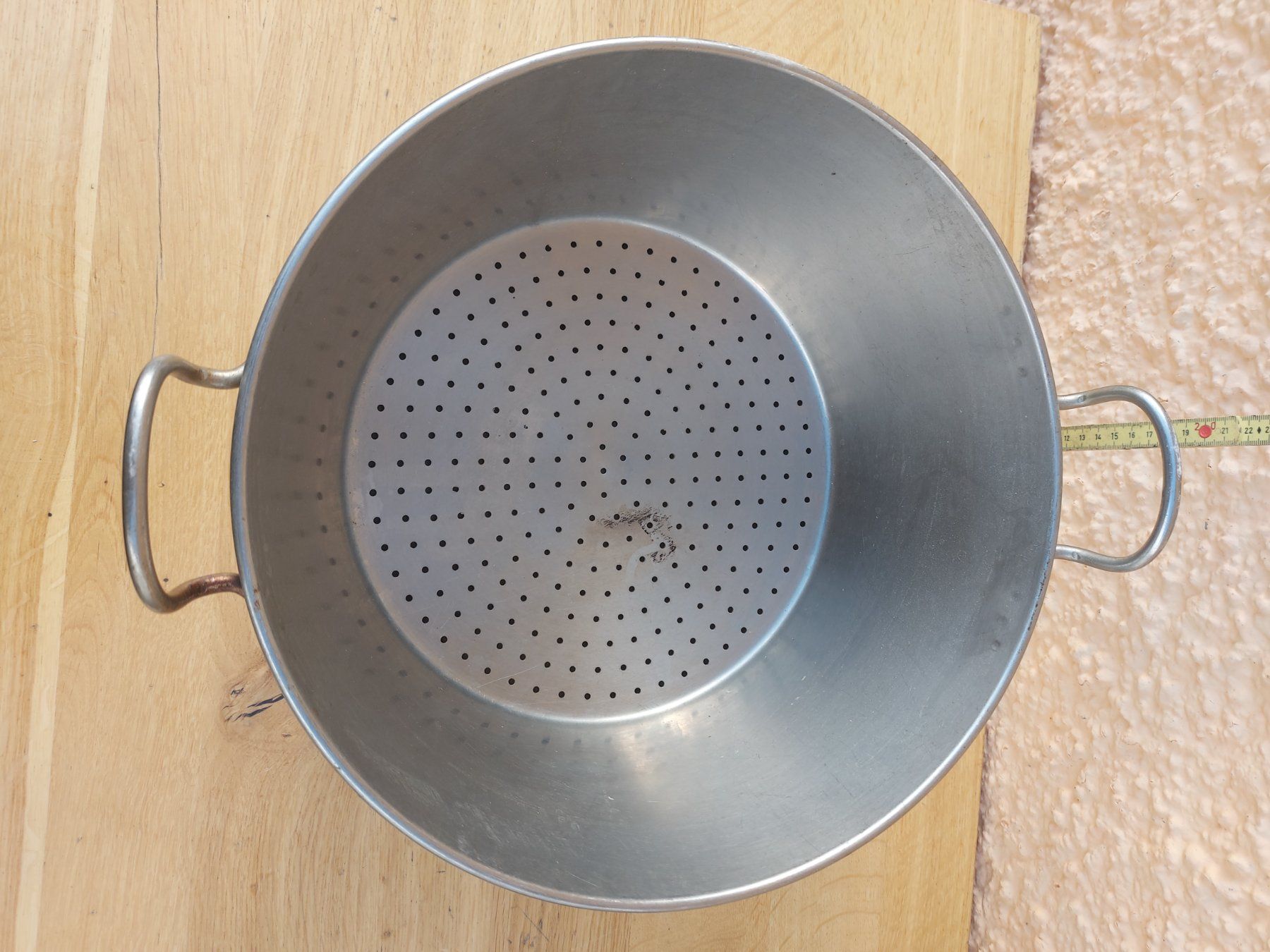 Elettrodomestici da cucina: Chromstahl/Edelstahl Küchensieb 39cm – Usato da Rheinau venduto da profitronic.shop 7