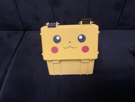 🔥 Pokémon Pikachu Toploader Aufbewahrungsbox – 3D gedruckt