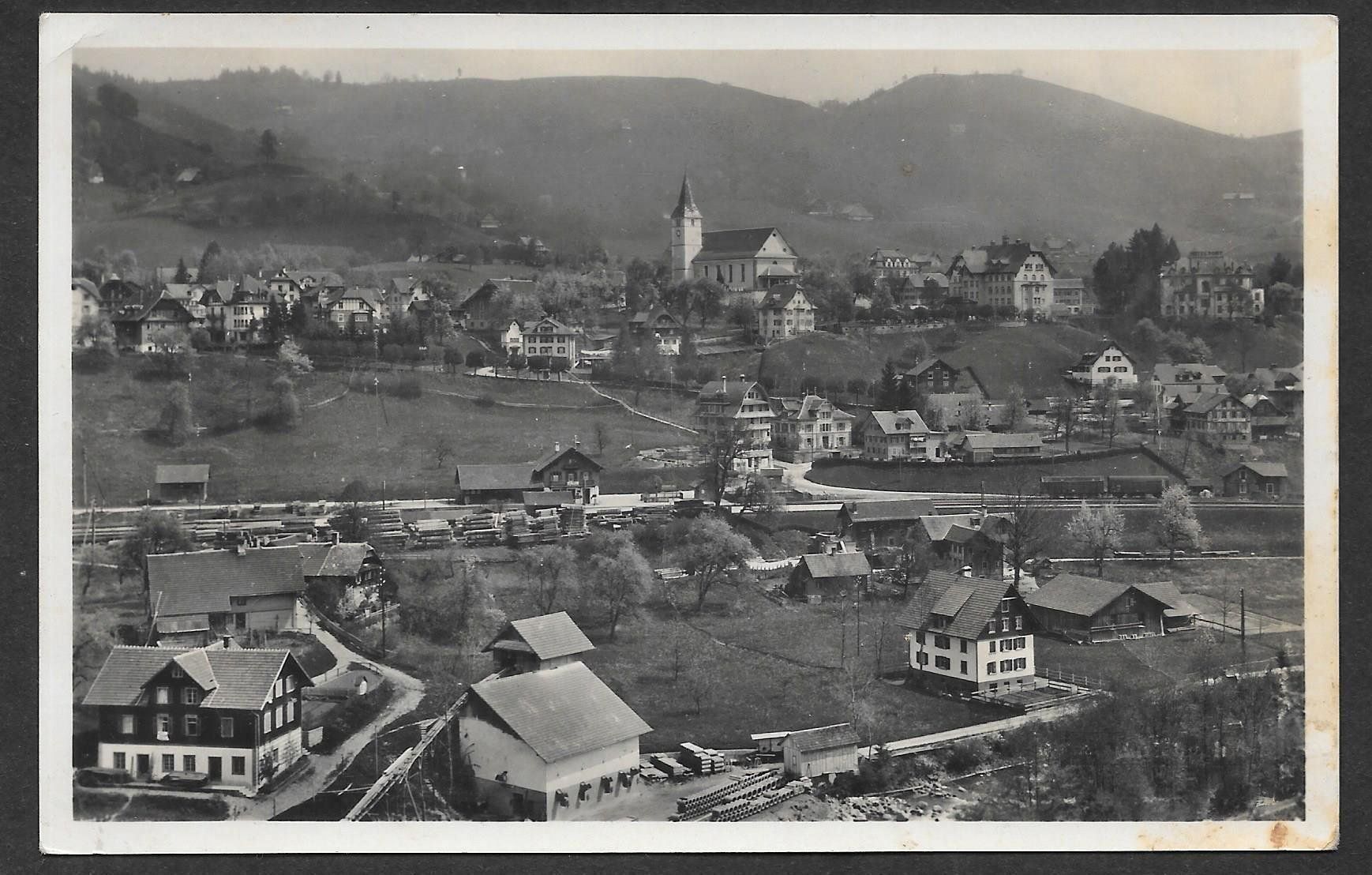 Cartoline postali: Entlebuch Teilansicht – Usato da Olten venduto da clotaldi