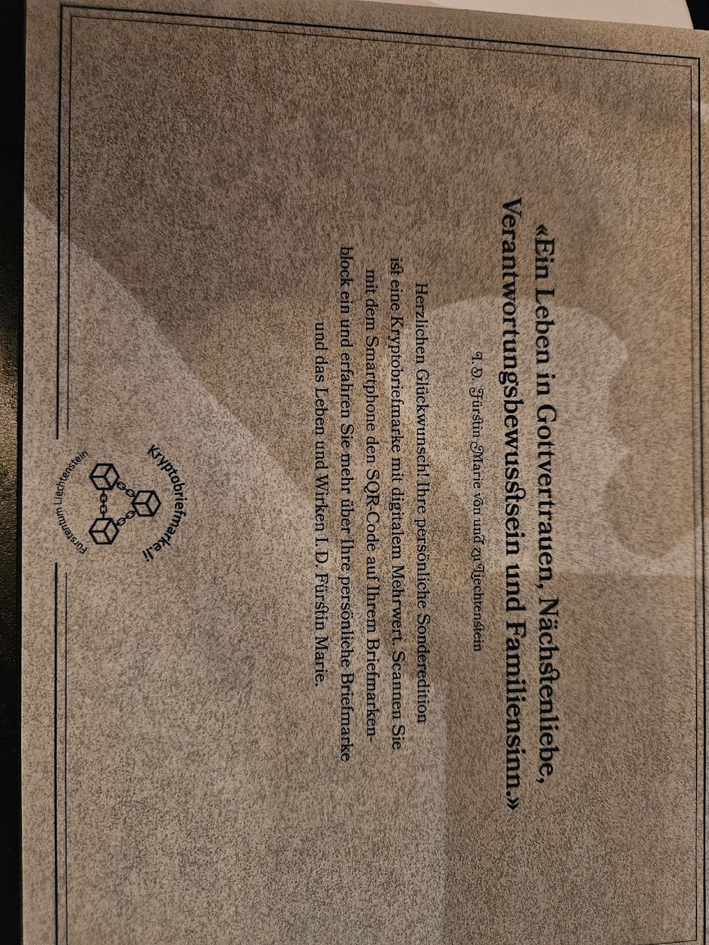 Tutti i francobolli: Crypto Stamp Princess Marie – Nuovo (secondo la descrizione) da Pura venduto da and_8dzs 2
