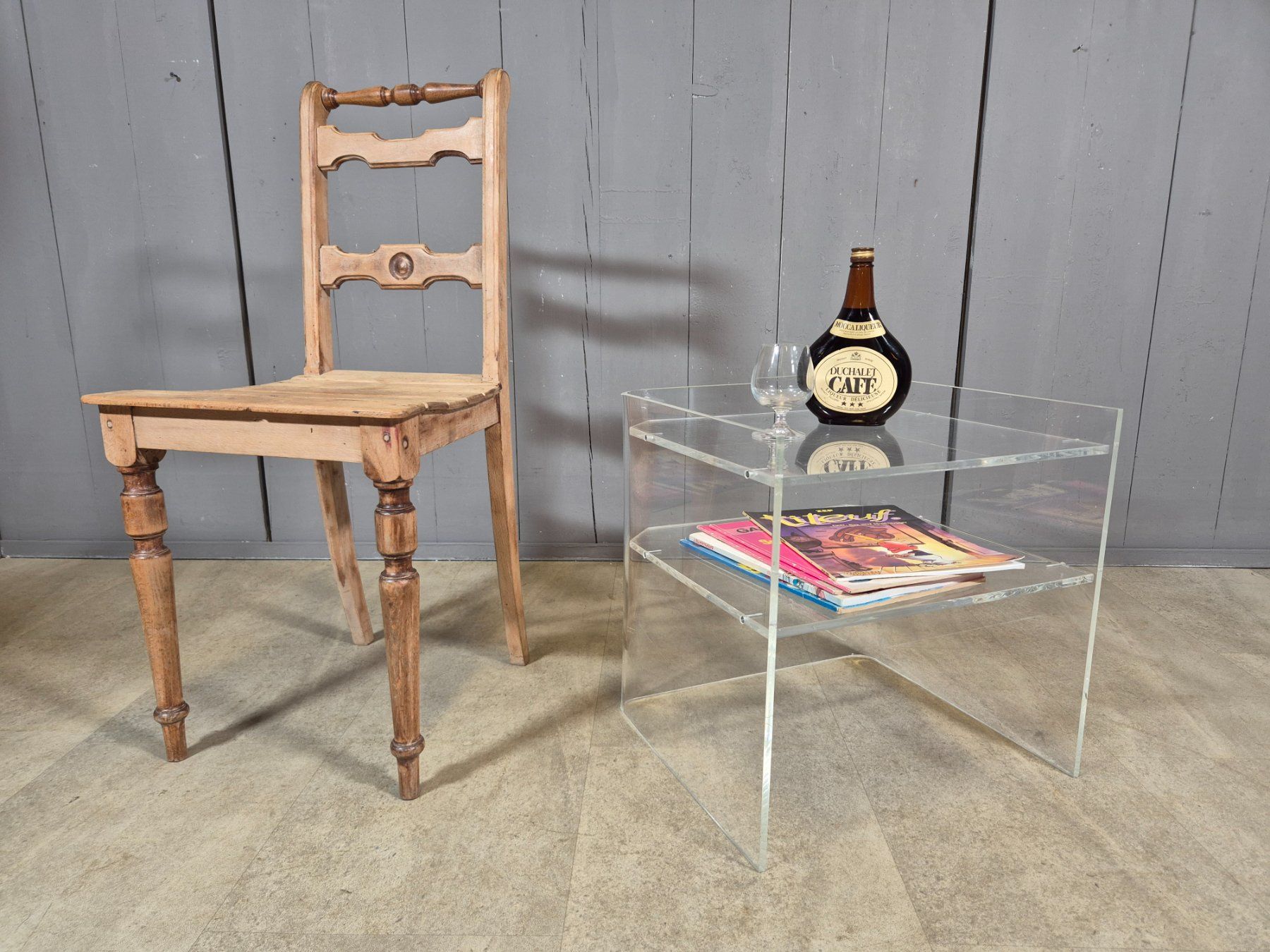 Nachttische: Plexiglas Nachttisch, Coffee-Table, Beistelltisch 2 Ablagen – Gebraucht aus Nottwil von Wondewa-Shop 3