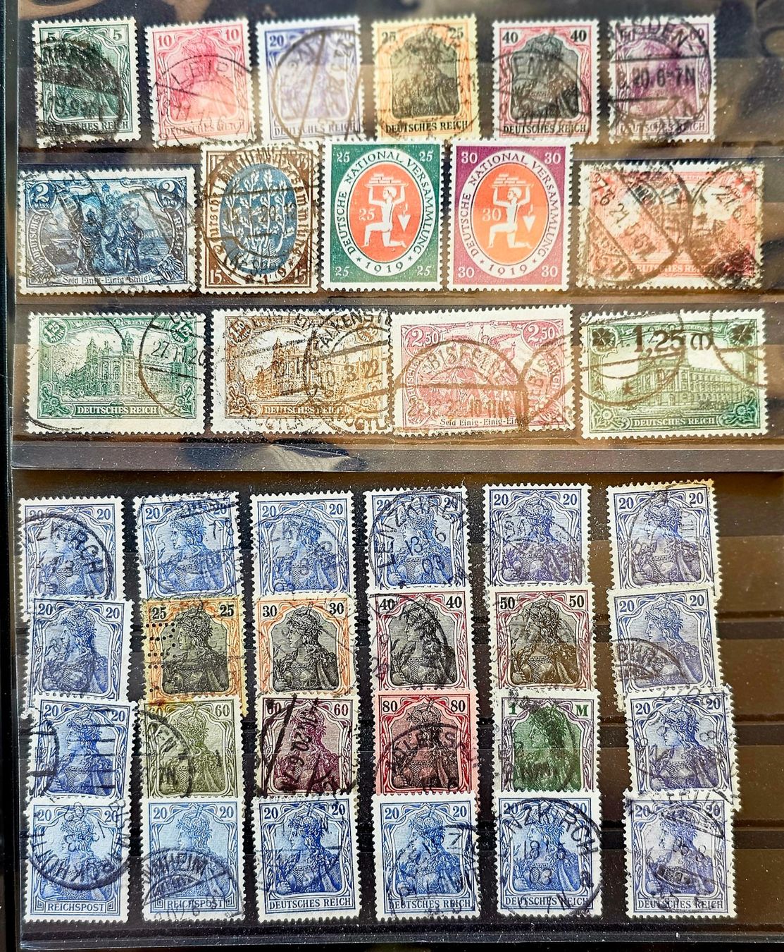Tous les timbres: Dt.Reich  Briefmarken – D'occasion à Les Valettes par Nuba1