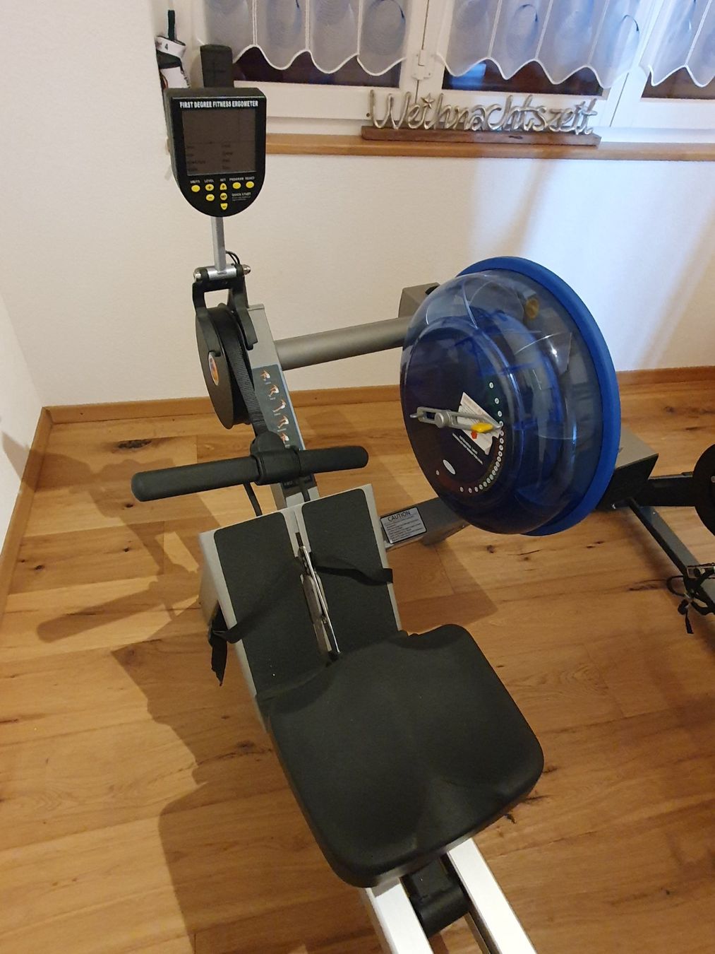 Hometrainer: Wasserrudergerät /Fluid Rower First Degree – Usato da Bellikon venduto da 13padi77 1