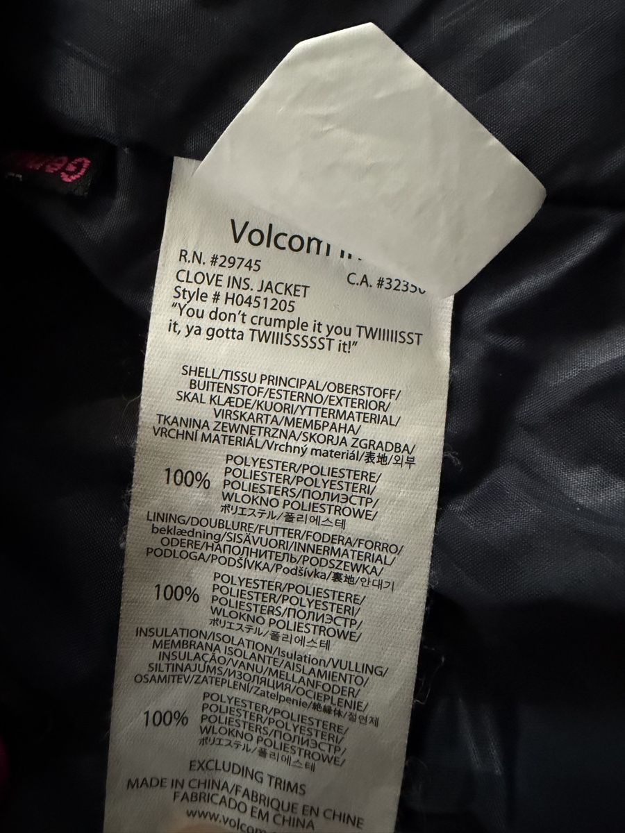 Volcom Vestes: Volcom Ski-/Snowboardjacke Blumenmuster / Grösse M – D'occasion à Jona par dar_k2v9 7