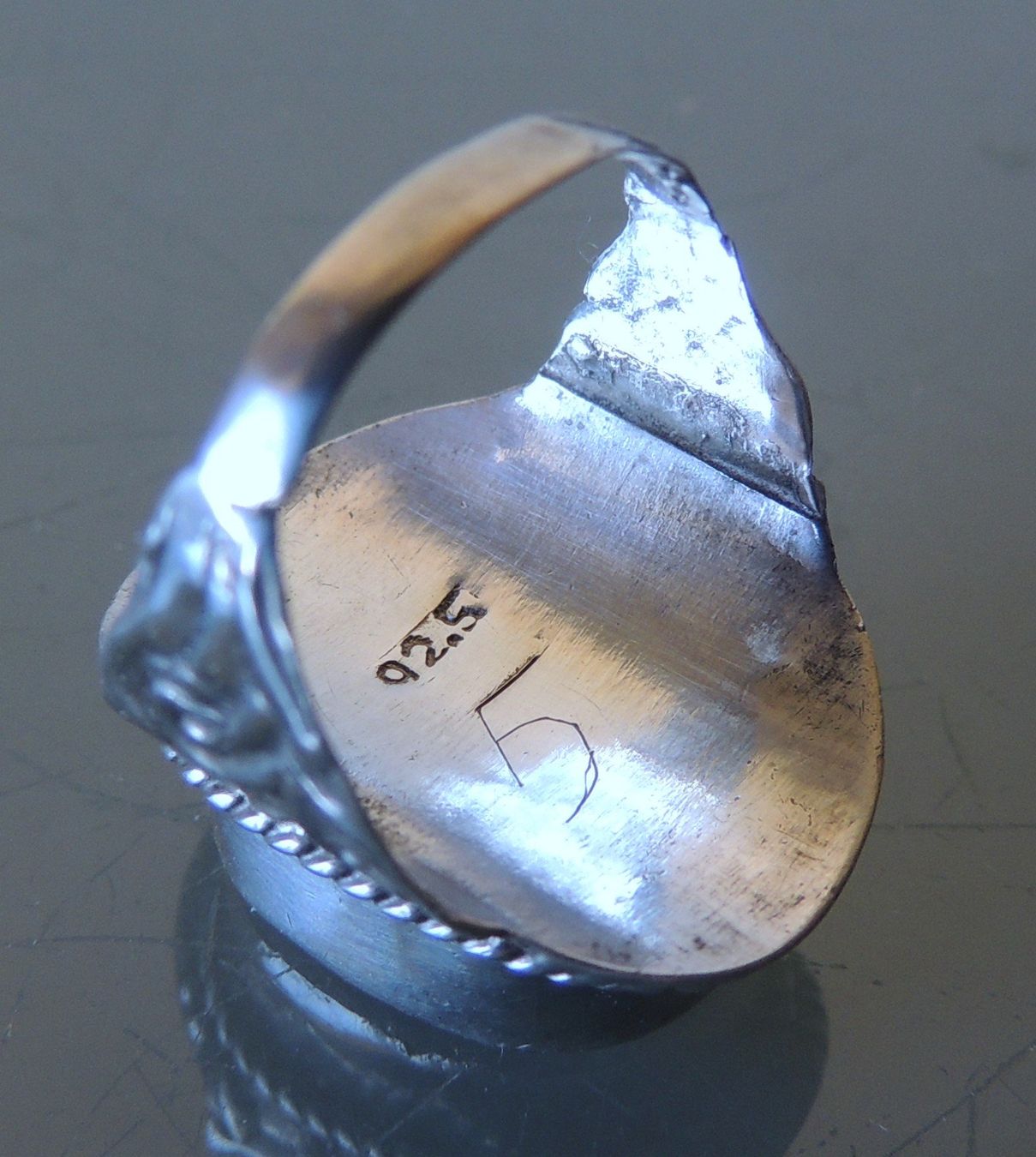 Ringe: Lapislazuli Silber 925 Fingerring Gr. 55 – Gebraucht aus Waldenburg von schaller707 4