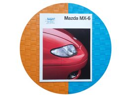 MAZDA MX-6 1992 - Prospekt / Katalog / Catalogue