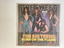 Sweet Single - Six Teens / Burn On The Flame