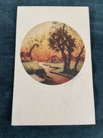 Ansichtskarte Landschaft mit Haus und Signatur Paris Gravure