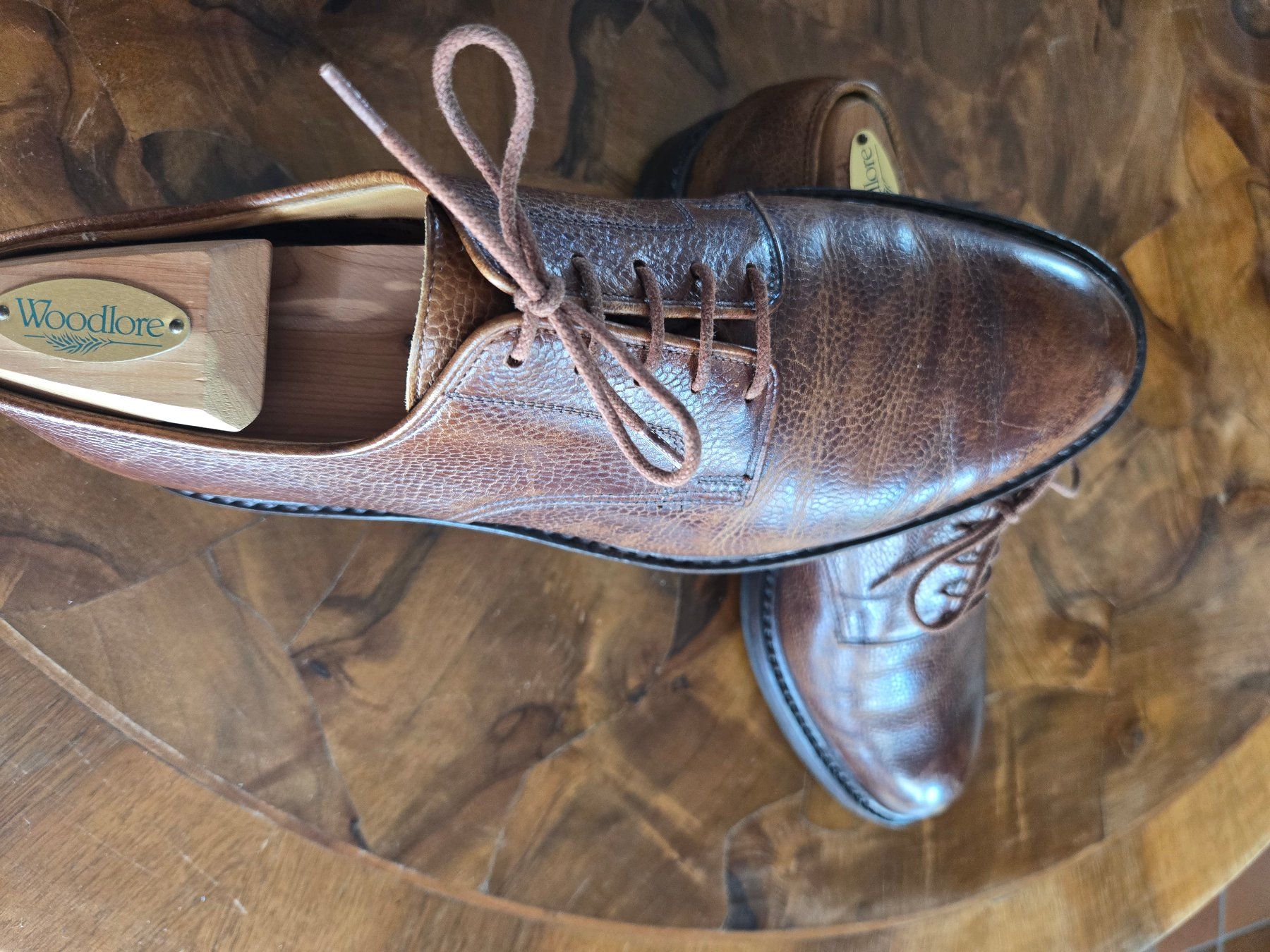 Herrenschuhe: Robuster Lederschuh in braun Grösse 43 1/2 – Gebraucht aus Ascona von Topolinowatch 2