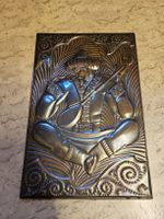 Antike Kupferrelief-Wandkunst - Exotisches Design!