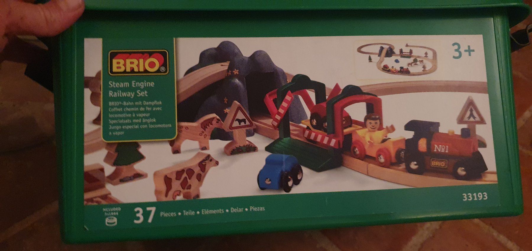 Brio Giocattoli: Brio Railwayset 37 Teile + Extralok – Usato da Uitikon Waldegg venduto da sgrimmer