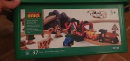Brio Railwayset 37 Teile + Extralok