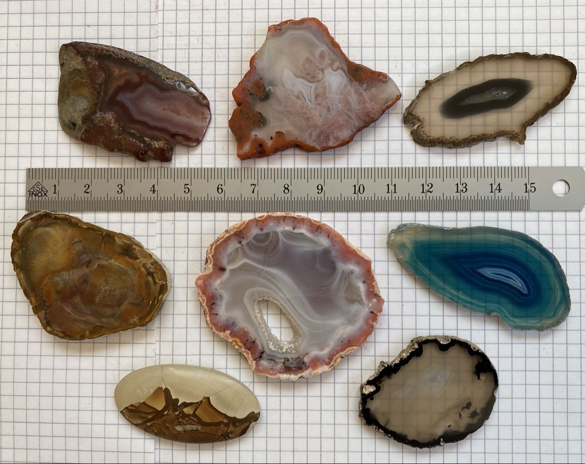 Mineralien & Heilsteine: Schöne Achate  – Gebraucht aus Selzach von 321compac 5