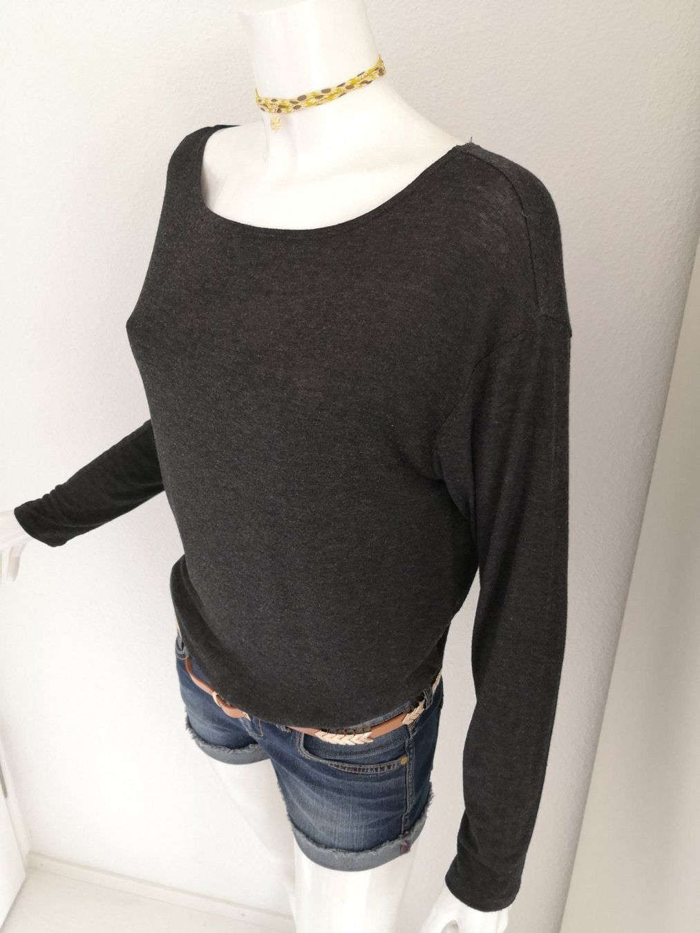 Mango T-shirt: 🤩MANGO LANGARM T-SHIRT ANTRAZIT & PRADA P – Usato da Olten venduto da Naja-Twins-Twins 6