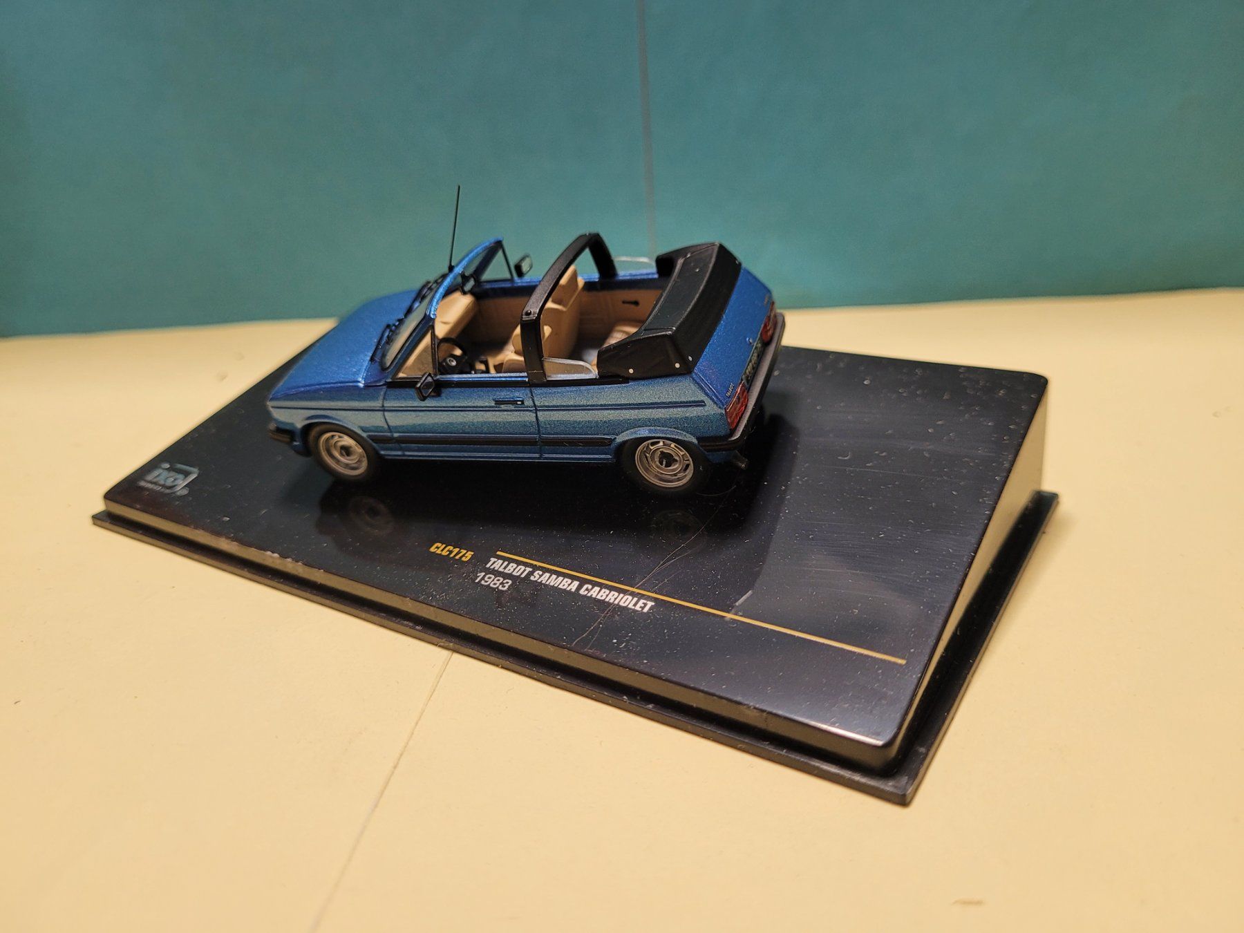 Simca Modellautos: Talbot Samba cabriolet 1983 bleue  IXO 1:43 – Neu und originalverpackt aus Domdidier von Bimbo57 7