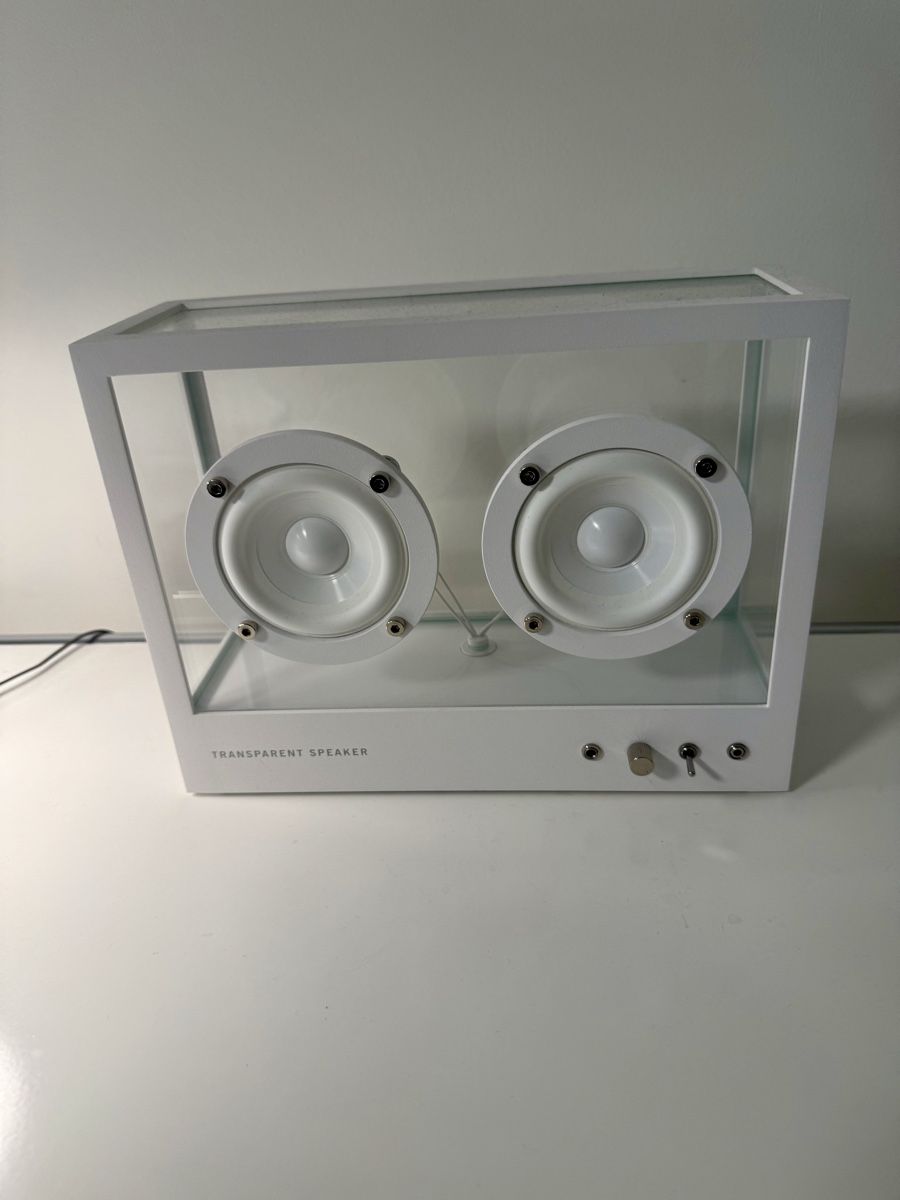 Haut-parleurs: Transparent Speaker Weiss Bluetooth neuwertig – D'occasion à Ostermundigen par wal_2qf6 1