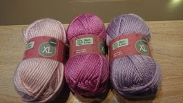 Alison & Mae XL Wolle, 3x 200g, NEU