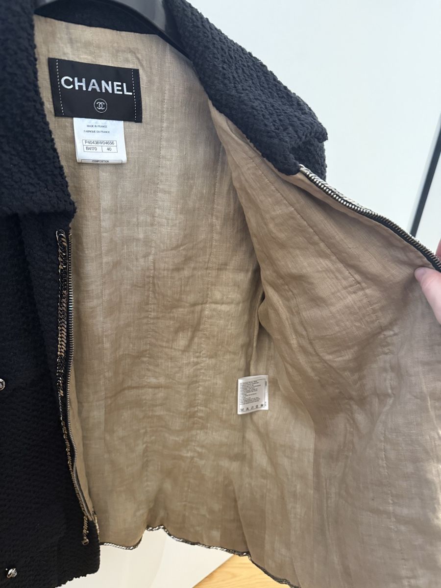 Chanel Giacche: Chanel Blazer/Jacke schwarz – Usato da Zug venduto da sschnide92 5