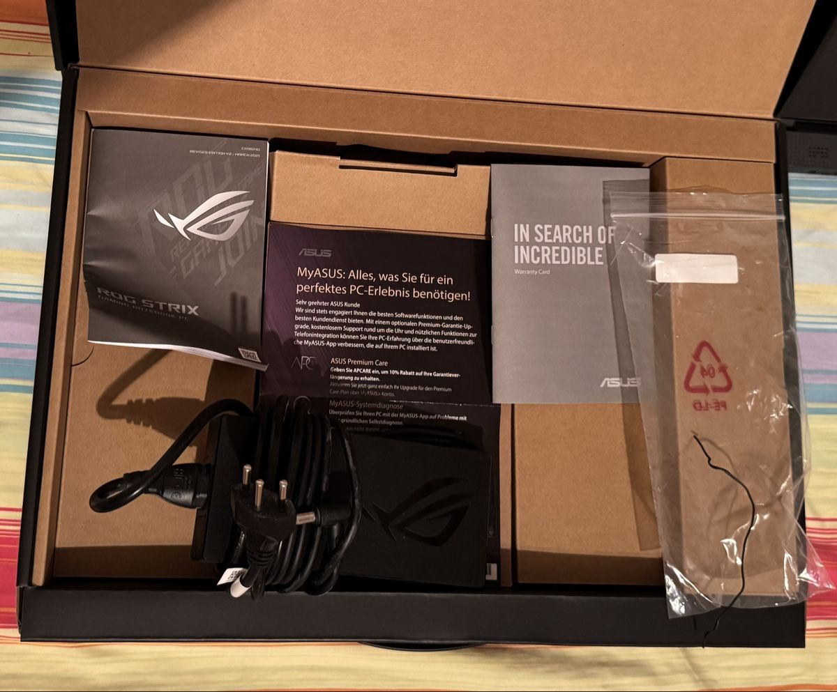 Asus Notebook: ASUS ROG STRIX G15 – Usato da Oberwil BL venduto da Winner20 6