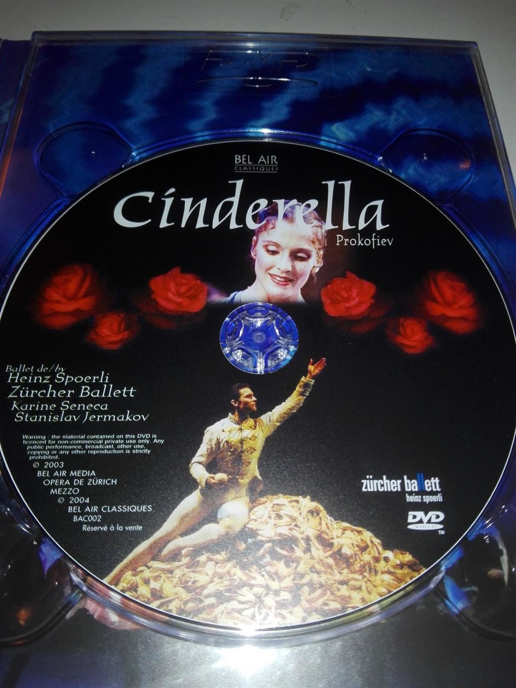Tutti i DVDs: Cinderella  (Prokofiev) – Usato da St. Gallen venduto da elk2021 2