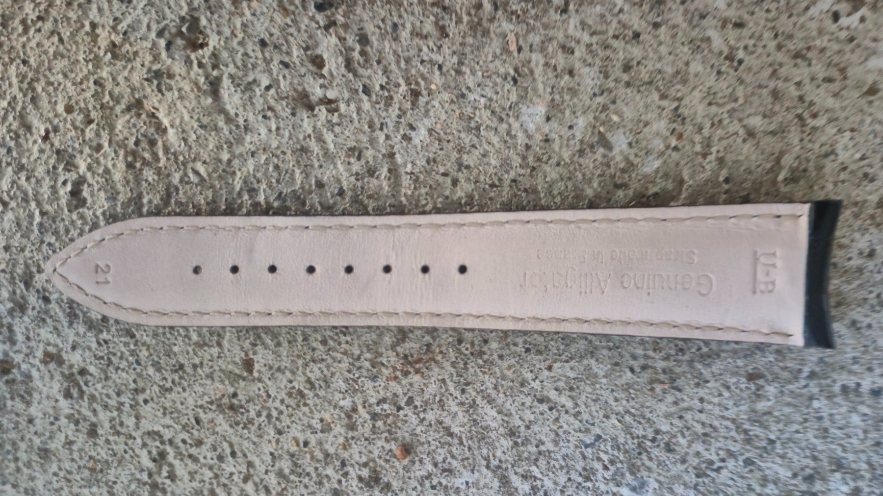 Bracciali & Braccialetti: Jaeger LeCoultre Alligator-Lederarmband – Nuovo (secondo la descrizione) da Elsau venduto da Woolie81 1