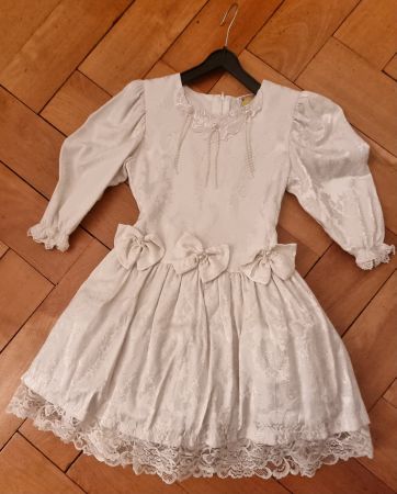 Kleid festlich weiss, Mädchen