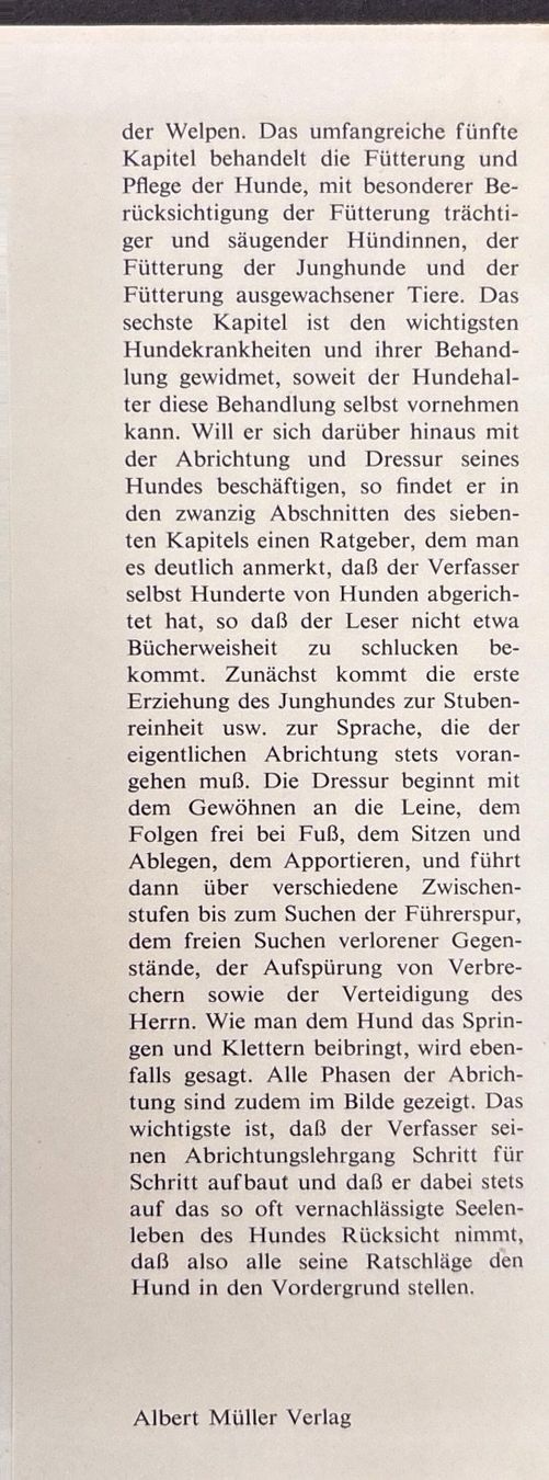 Libri: Dein Hund und du – Nuovo e nell'imballaggio originale da Sarnen venduto da Livres 2