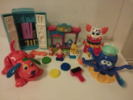 Play-Doh Knete Set, Hund, Clown, Krake usw.