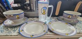 Service Les Simpson vintage rare