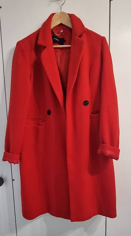 Vero Moda Cappotti: Rote Mantel- Vero Moda Gr: S – Nuovo (secondo la descrizione) da Belp venduto da Shupi 2