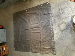 Militärblachen grau gebraucht