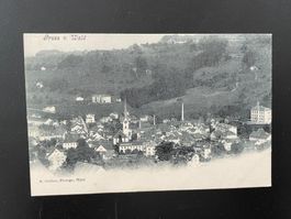 AK ZH Gruss aus Wald