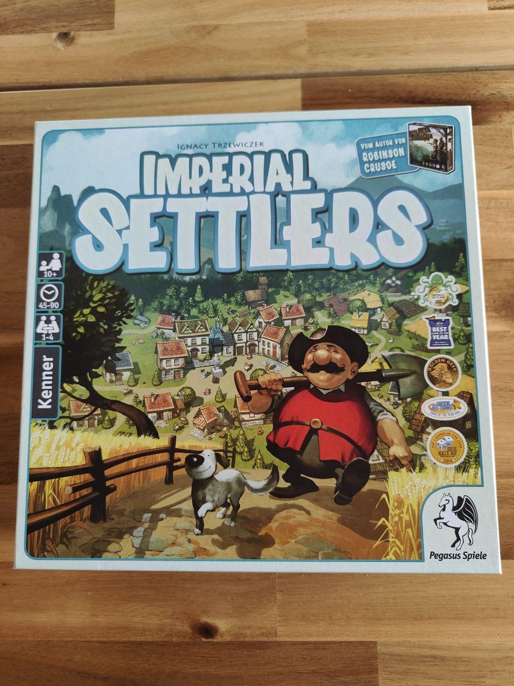 Pegasus Spiele Spiele: Imperial Settlers Pegasus Brettspiel – Neu (gemäss Beschreibung) aus Münsingen von Phyxius1982