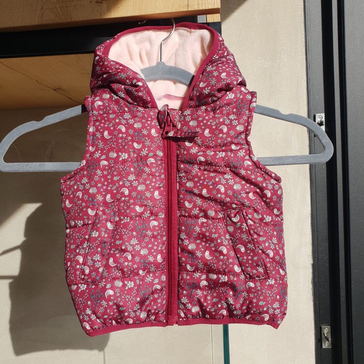 🐸 SÜSSES BABY - GILET 68 von SMILE Igel / Vogel JACKE (Neu (gemäss ...