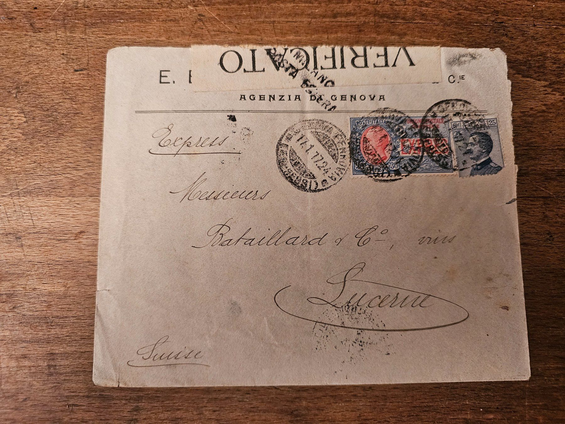 Alle Briefmarken: POSTE ITALIANE ab 1.-- – Gebraucht aus Monte Carasso von giave